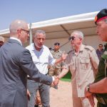 008-150x150 المركز الليبي للأعمال المتعلقة بالألغام يشرف على عملية التخلص من مخلفات حربية